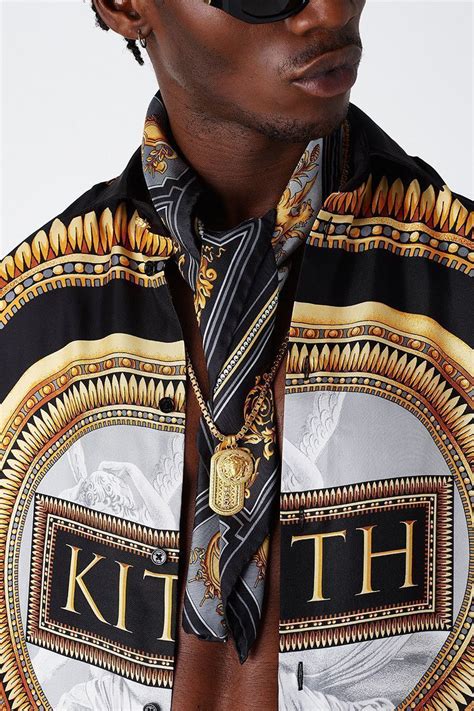 kith versace shirts|Versace kith shoes.